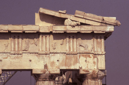 Fig. 4 The northern end of the eastern pediment, the Parthenon